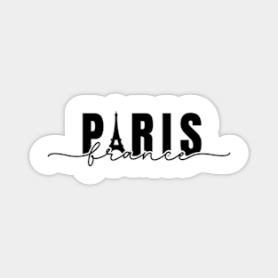 Paris Fance Logo design Magnet