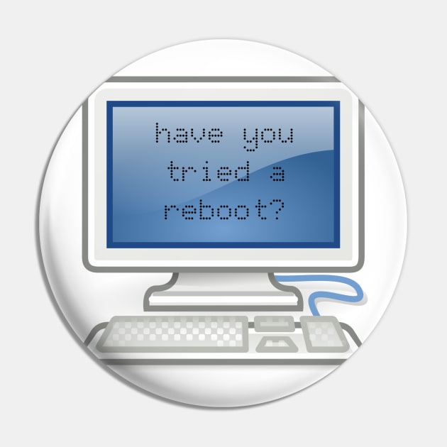 reboot Pin by Baloney