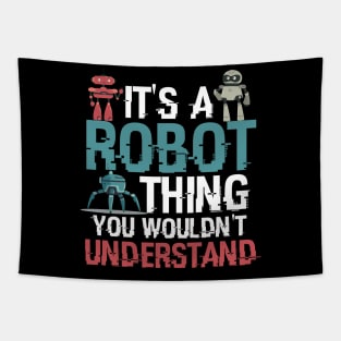 robot, robotics, robot science, robot battle design Tapestry