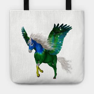 Wonderful pegasus in the sky Tote