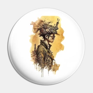 Steampunk Woman - V1.02 Pin