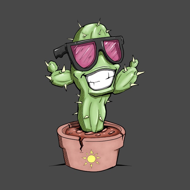 Cool Cactus by sketchtodigital