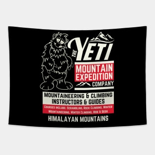 Yeti Mountain Expedition - Find a Yeti Tapestry