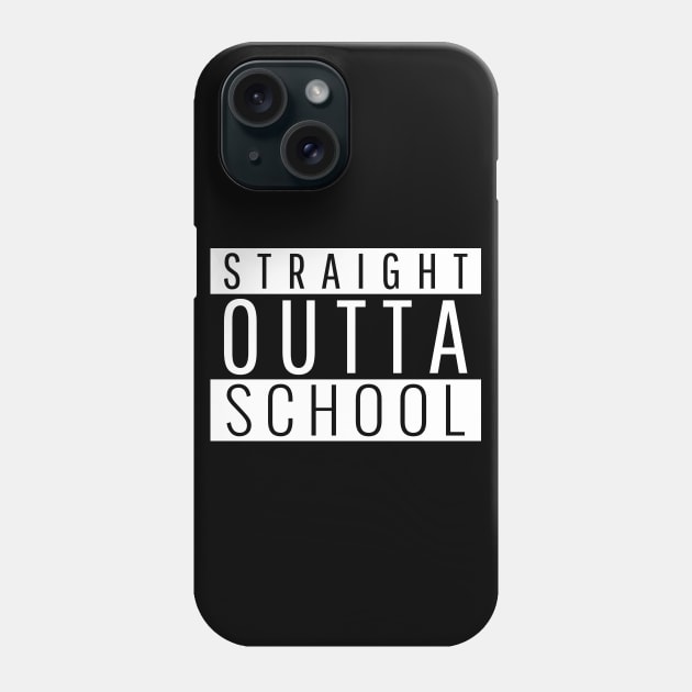 Straight outta school Phone Case by G-DesignerXxX