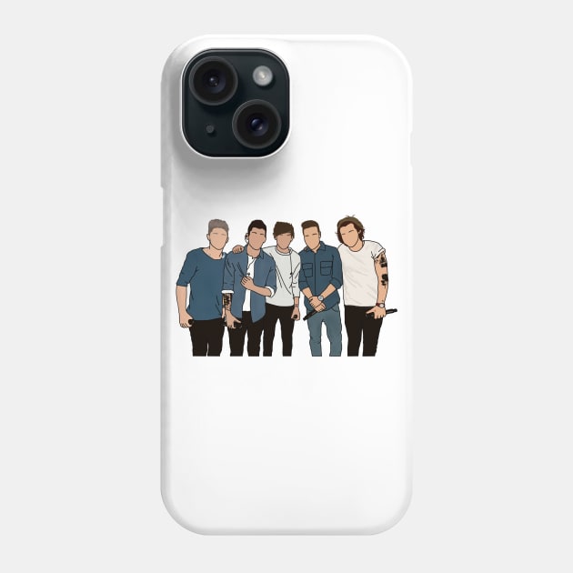 1D Phone Case by Sofia Kaitlyn Company