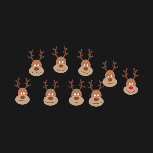 Santa's Reindeer T-Shirt