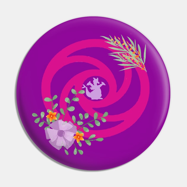 Flower and Garden Figment Imagination Pin by magicmirror