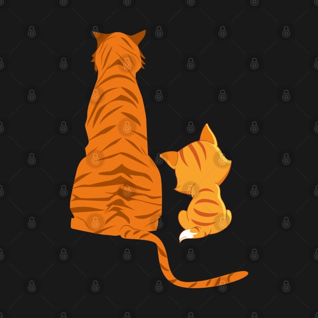 Cat vs tiger by Onceer