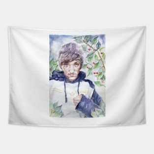 Louis in leaves Tapestry