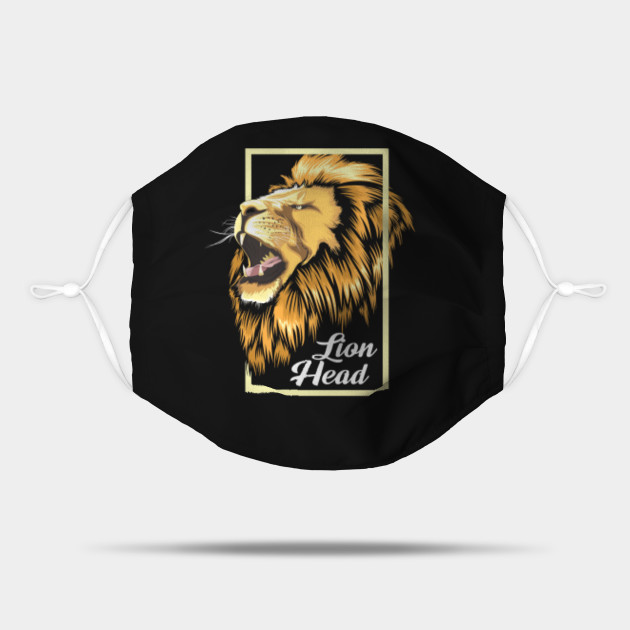 Lion S Head King Of Animals Alpha Hunter Lions Head King Of Animals Alpha H Mask Teepublic