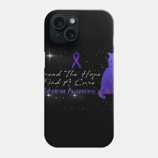 Alzheimer Awareness Spread The Hope Find A Cure Gift Phone Case