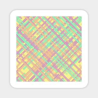 Patter Color Diagonal Line Magnet