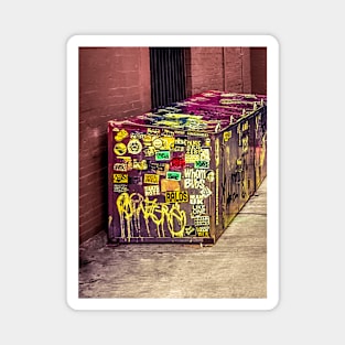 Graffiti Street Art Sticker NYC Magnet