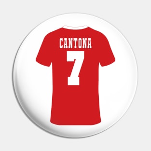 Eric Cantona Jersey Pin