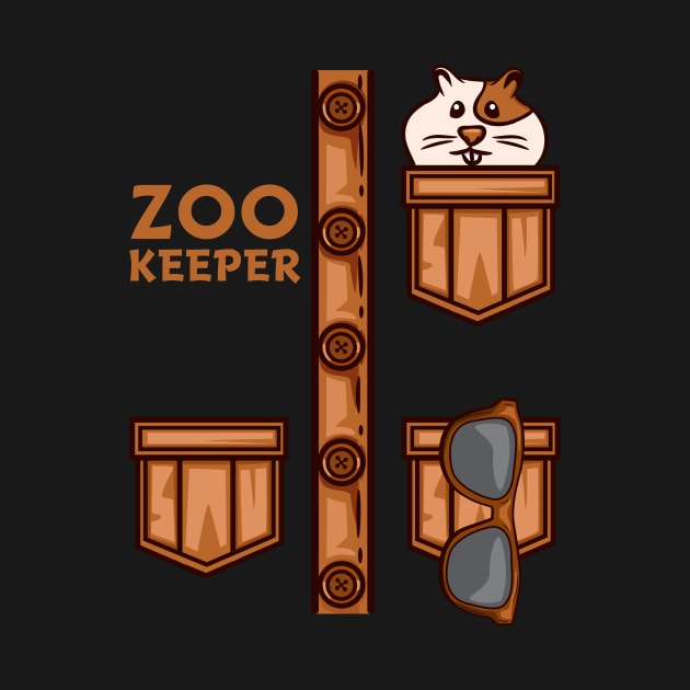 Zoo Keeper - Animal Lover Safari Gift by biNutz