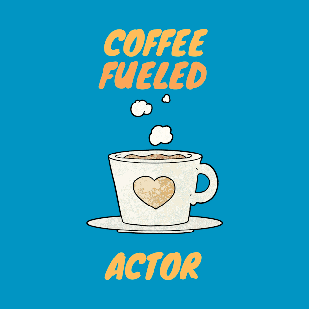 Coffee fueled actor by SnowballSteps