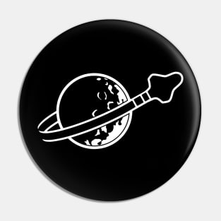 Monochrome Classic Space Insignia Pin