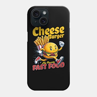 Cheese Burger Fast Food Favorite Phone Case