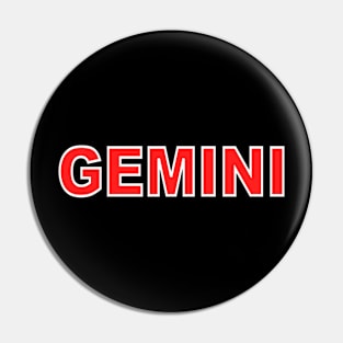 gemini zodiac sign Pin