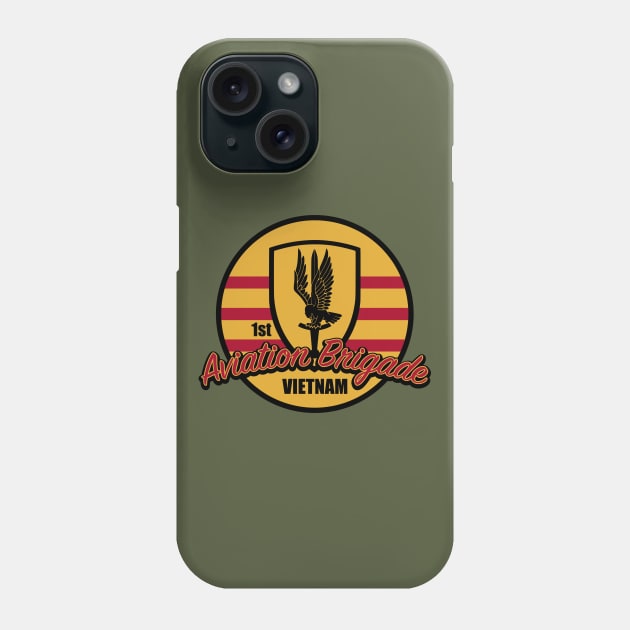 1st Aviation Brigade Vietnam Phone Case by TCP