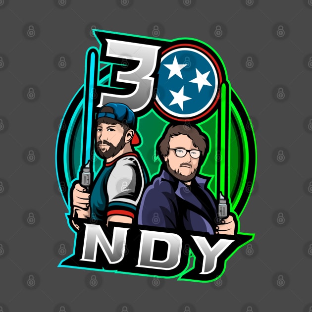 30&Nerdy Podcast Jedis Shirt Logo by Studio 66 Shop