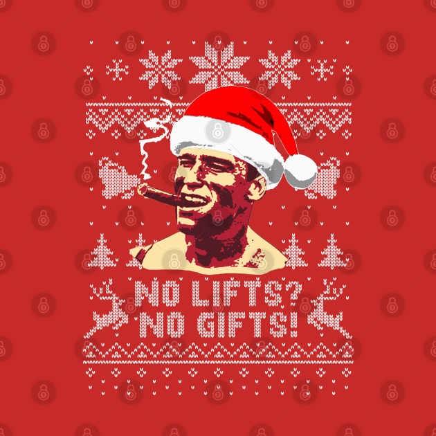 Arnold No Lifts No Gifts by Nerd_art