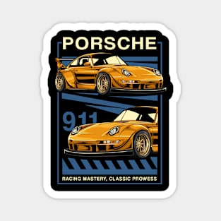 Porsche 911 Unique Design Magnet