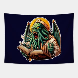 Cthulhu, our one and only saviour #2 Tapestry