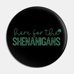 Shenanigans T-Shirt Pin