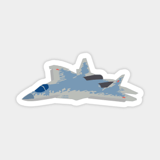 SU-57 Fighter Jet Magnet