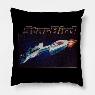 Vintage Toy Spaceship Pillow