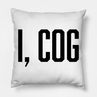 I, COG - Jamie Tartt's Life Lesson - Black Pillow