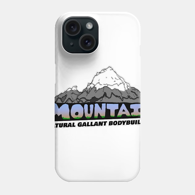 Mountain Phone Case by NaturalGallantBodybuilding