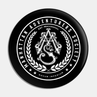 Manhattan Adventurers Society Seal Pin