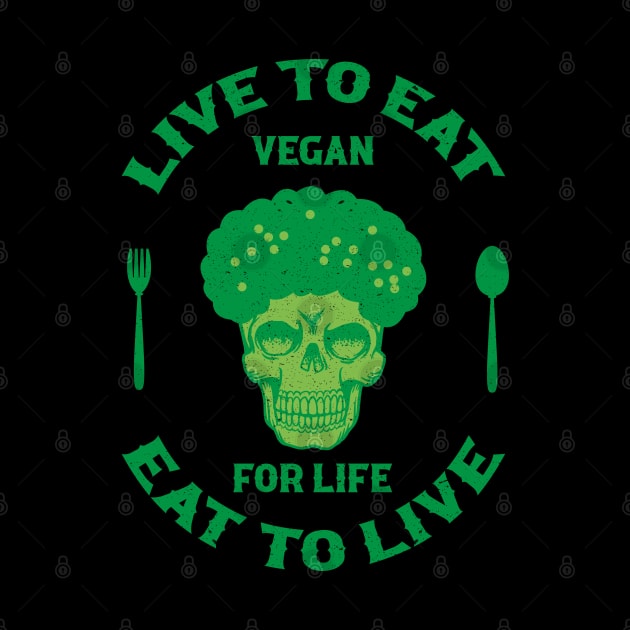 Vegan for life by MZeeDesigns