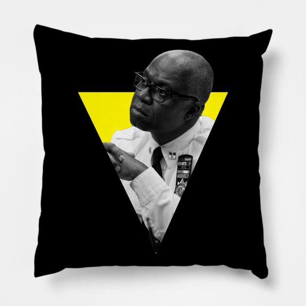 Captain Raymond Holt Pillow by Printnation