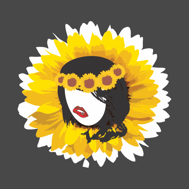 sunflower lip by inazim