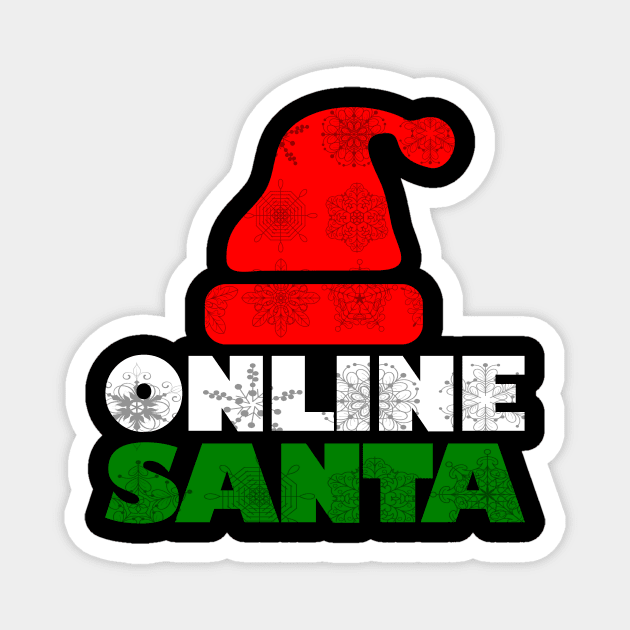 Online Santa Shirt Magnet by machasting