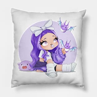 Chloe And The bats Pillow