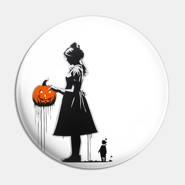 Halloween Sister Pin by Apotis