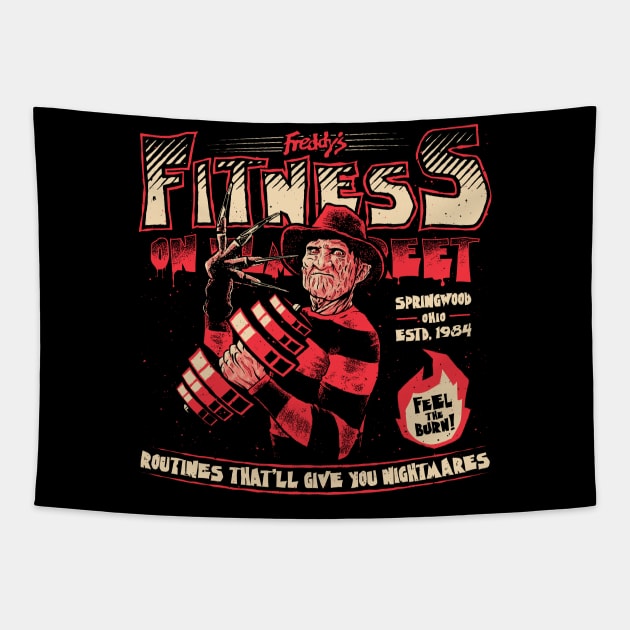 Freddy's Fitness Tapestry by teesgeex