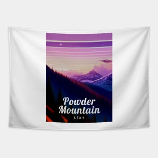 Powder Mountain Utah United States ski Tapestry