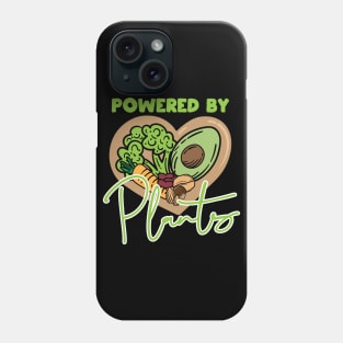 Powered By Plants Vegan Heart Phone Case