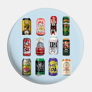 Worlds Best IPA Beers Pin