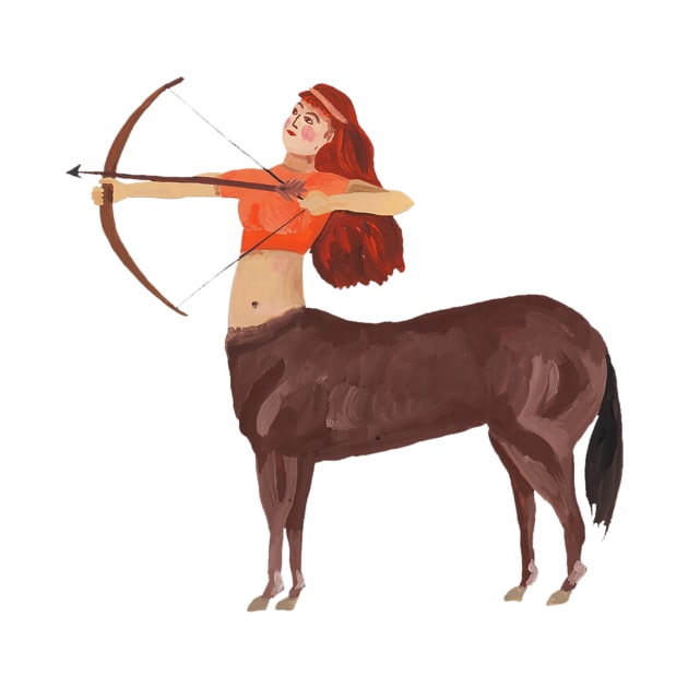 Sagittarius Warrior Woman by Das Brooklyn