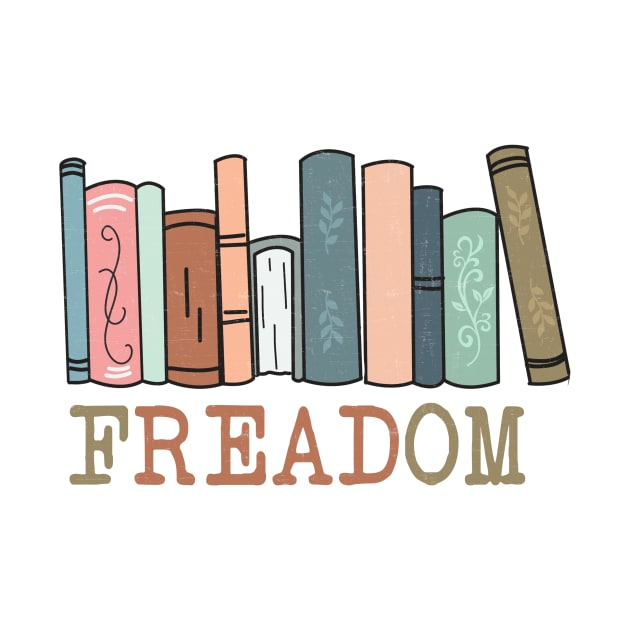 Freedom to Read by TeeShoppeTX