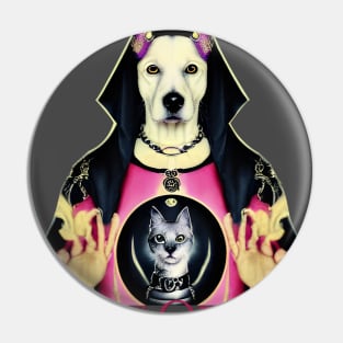 Dogs of the Occult X Pin