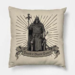 retro Death quote Pillow