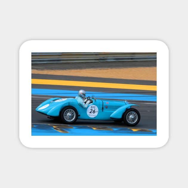 Delage D6-70 S Sports Car Magnet by AndyEvansPhotos