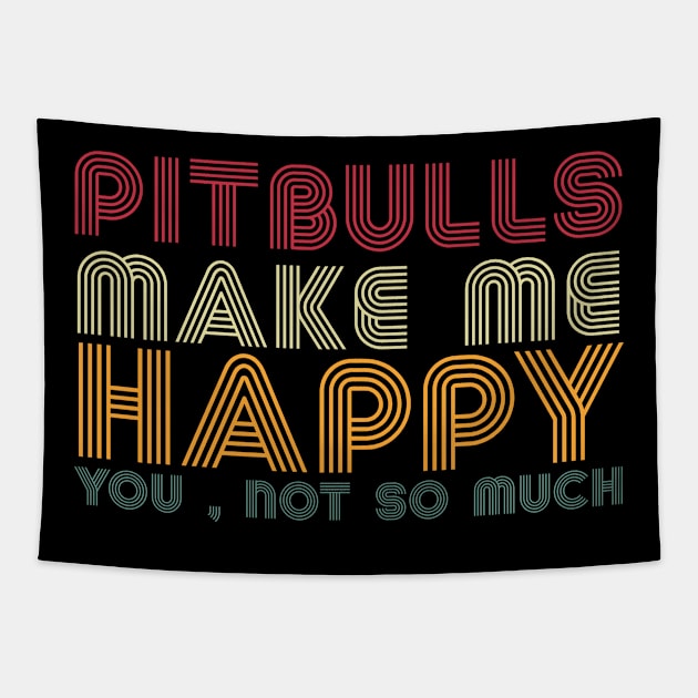 pitbulls Tapestry by Design stars 5